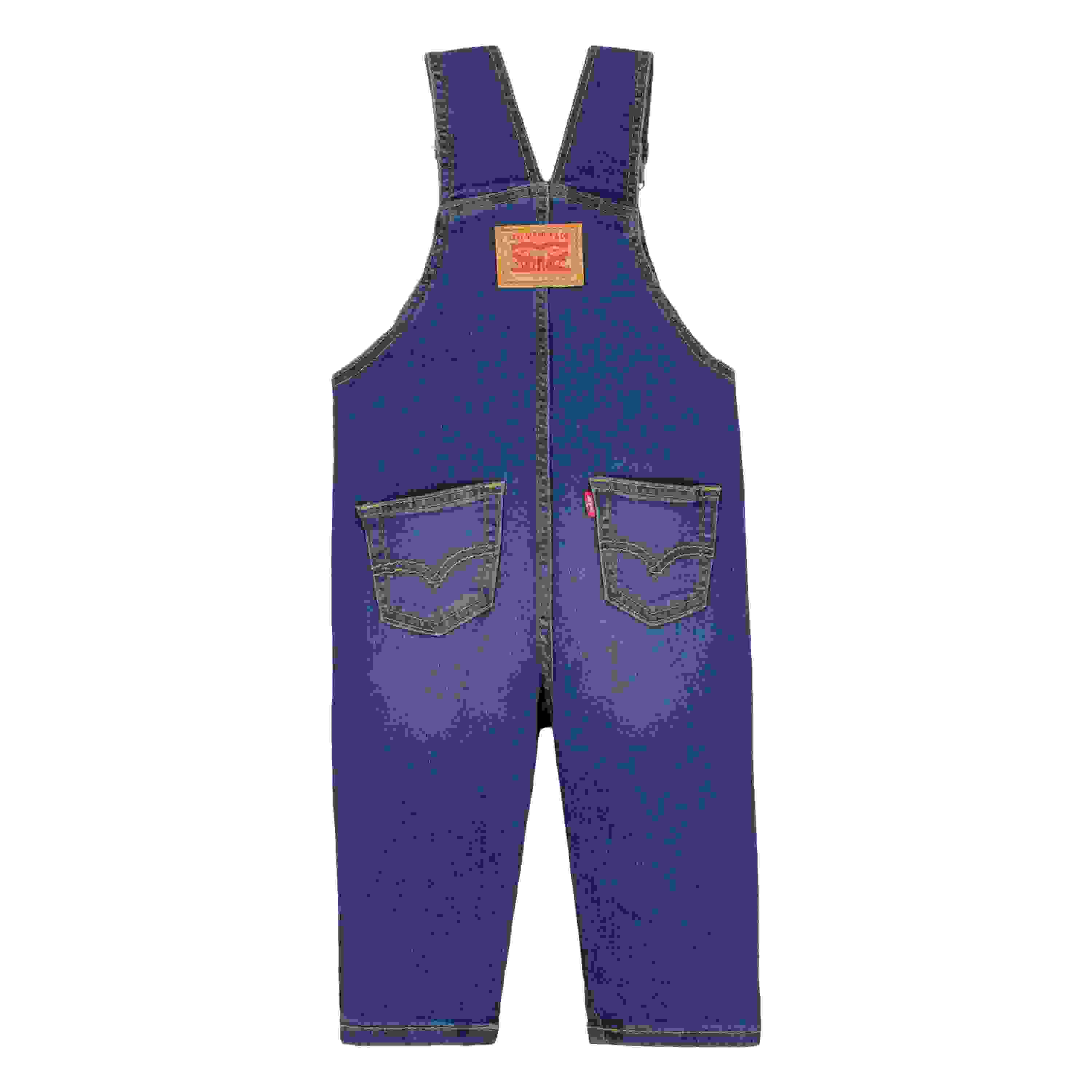 Levi's Lightweight Infant Boys' Dark Wash Denim Overalls